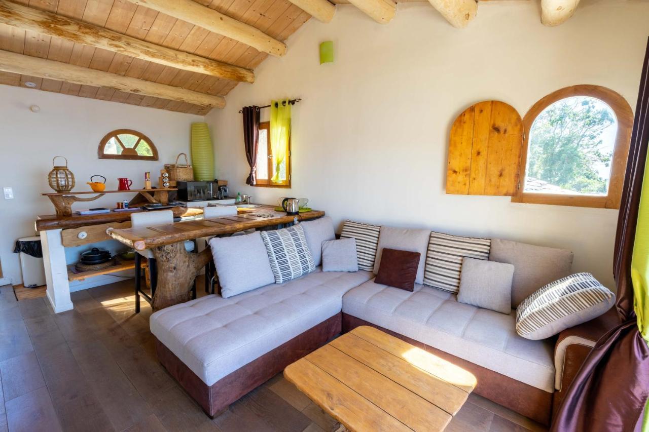 Coin De Paradis Vue Dominante Sur Mer, Montagne Et Tour Genoise Avec Jacuzzi Pino Bagian luar foto
